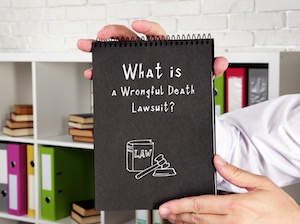 Black book about wrongful death lawsuit