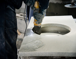 New York City, New York: Kitchen Countertop Lung Disease