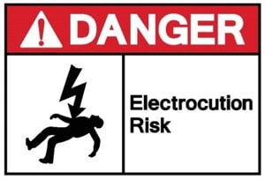 electrocution risk