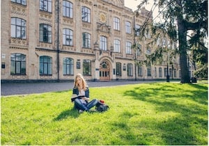 Girl in College