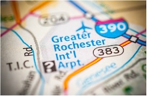 Great Rochester International Airport Map