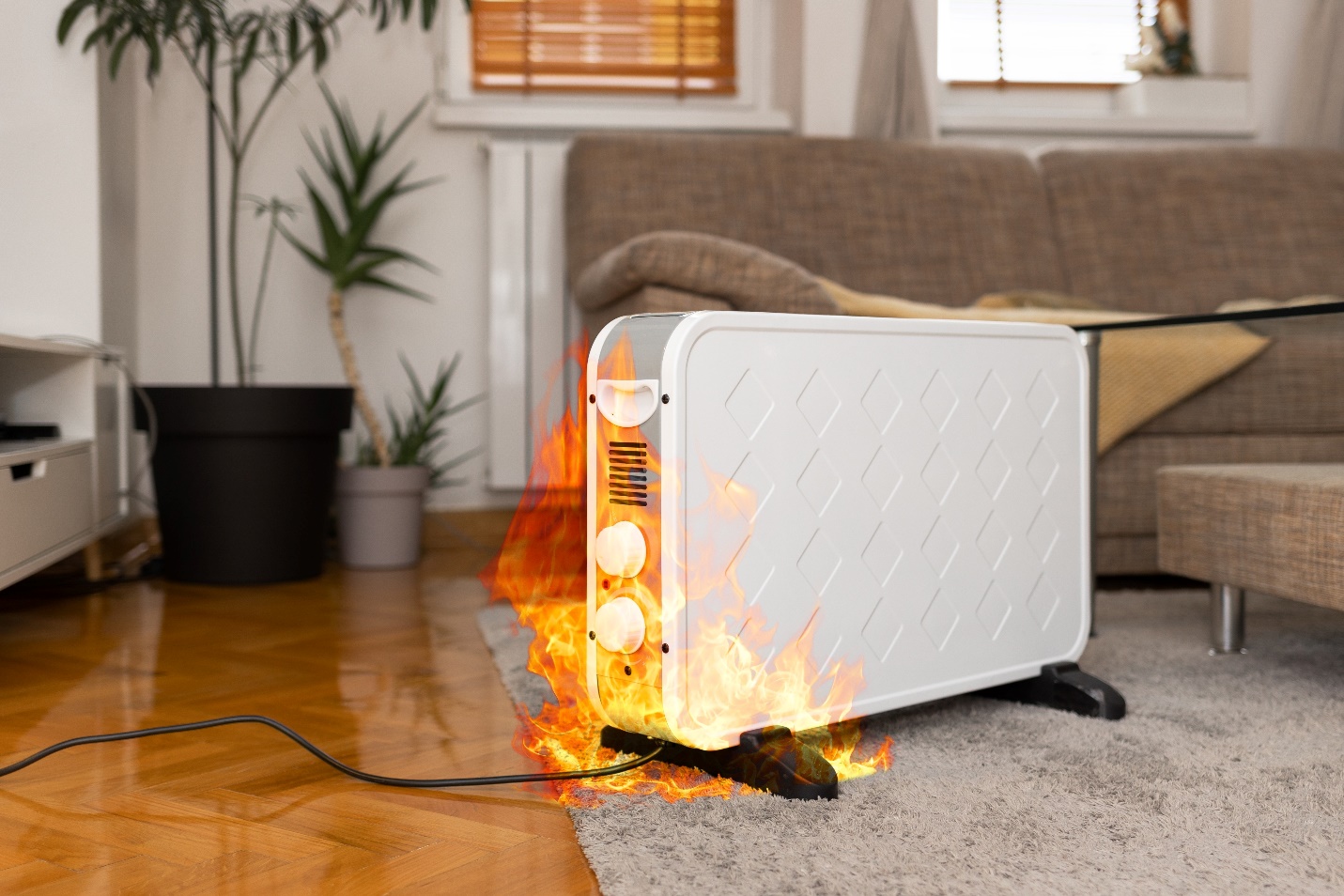 heater fires in residential buildings