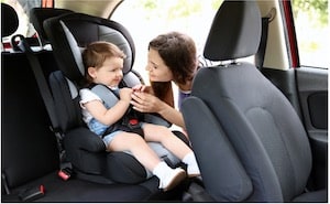 Kid in a Car Seat
