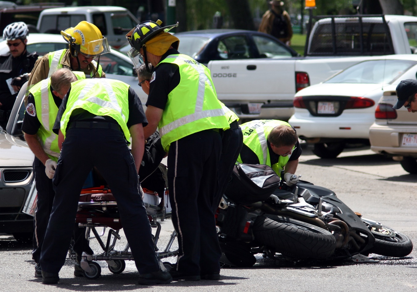 Road rash accidents