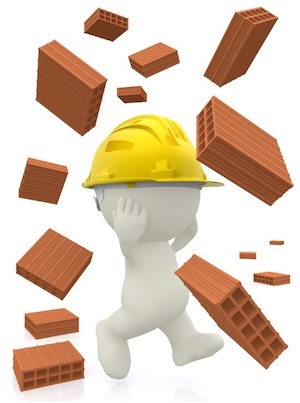 Rochester Falling Brick Pedestrian Accident