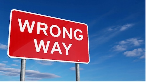 Syracuse Driving The Wrong Way On A One-Way Road