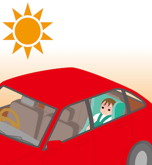 Syracuse - child inside a hot car