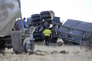 Truck Accident - Rollover