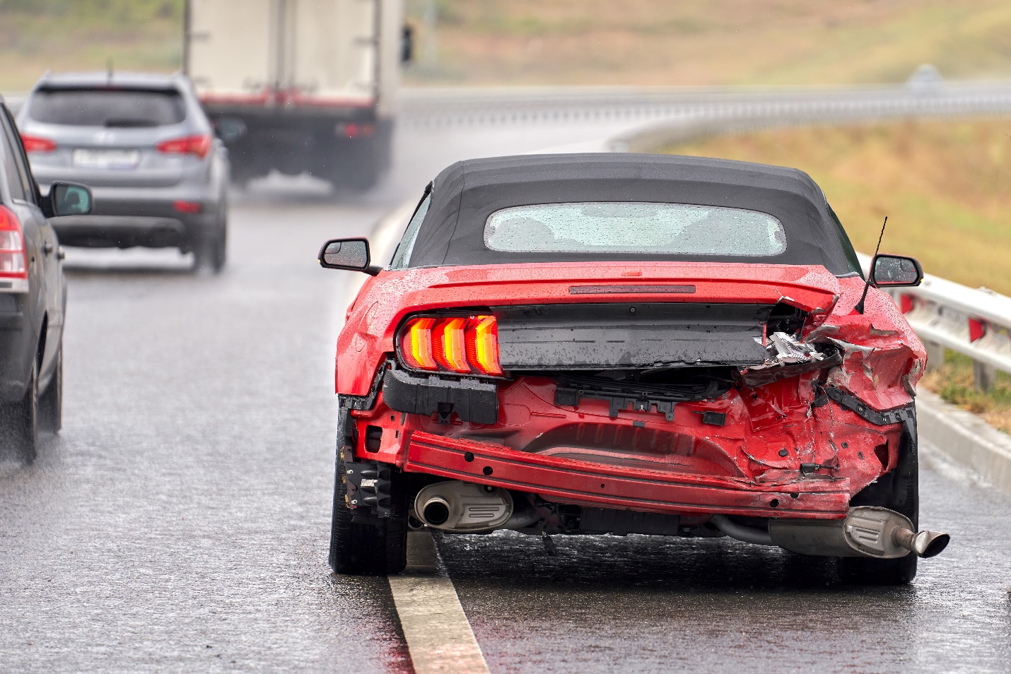 Weather caused collisions