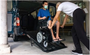 Wheelchair Access Ramp for Trucks